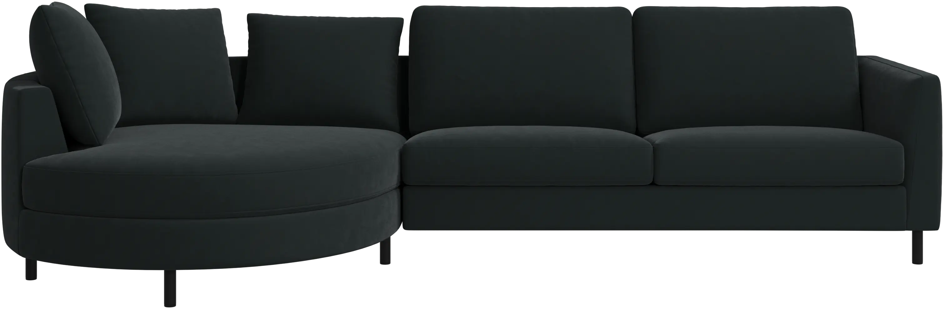Indivi sofa with chaise longue left