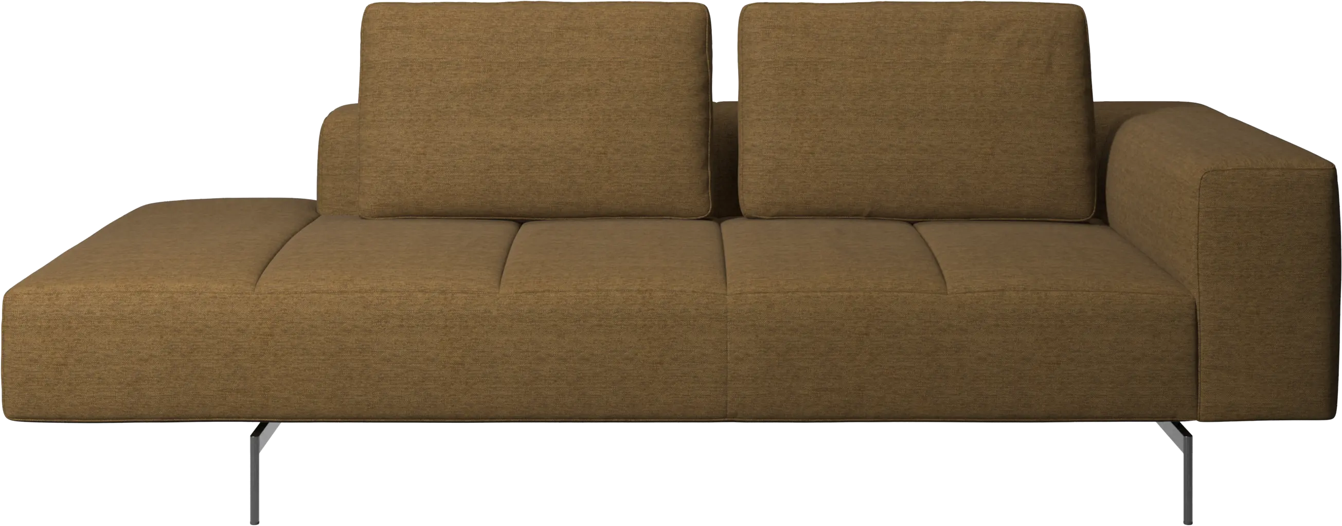 Amsterdam resting module for sofa, armrest right, open end left