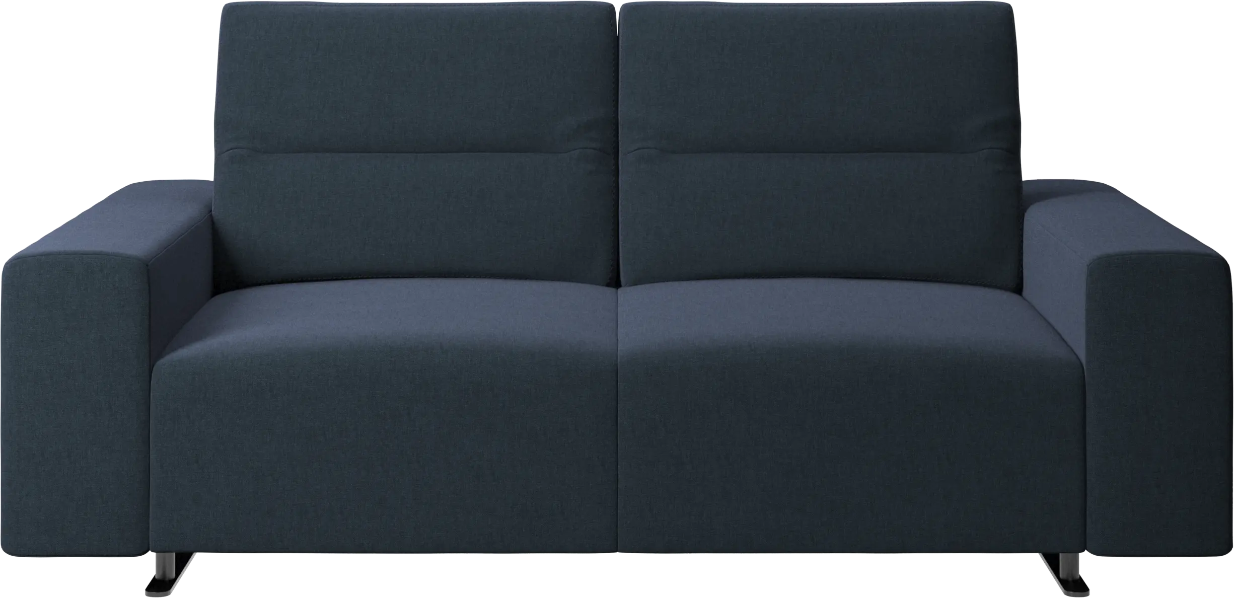 Hampton sofa with adjustable back and storage on the left side