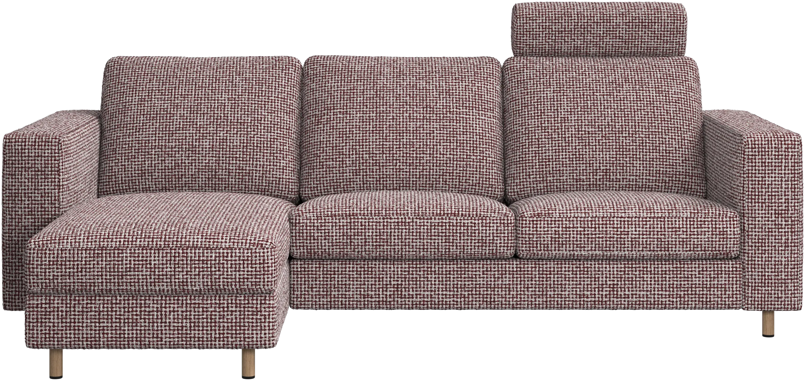 Indivi sofa with chaise longue left