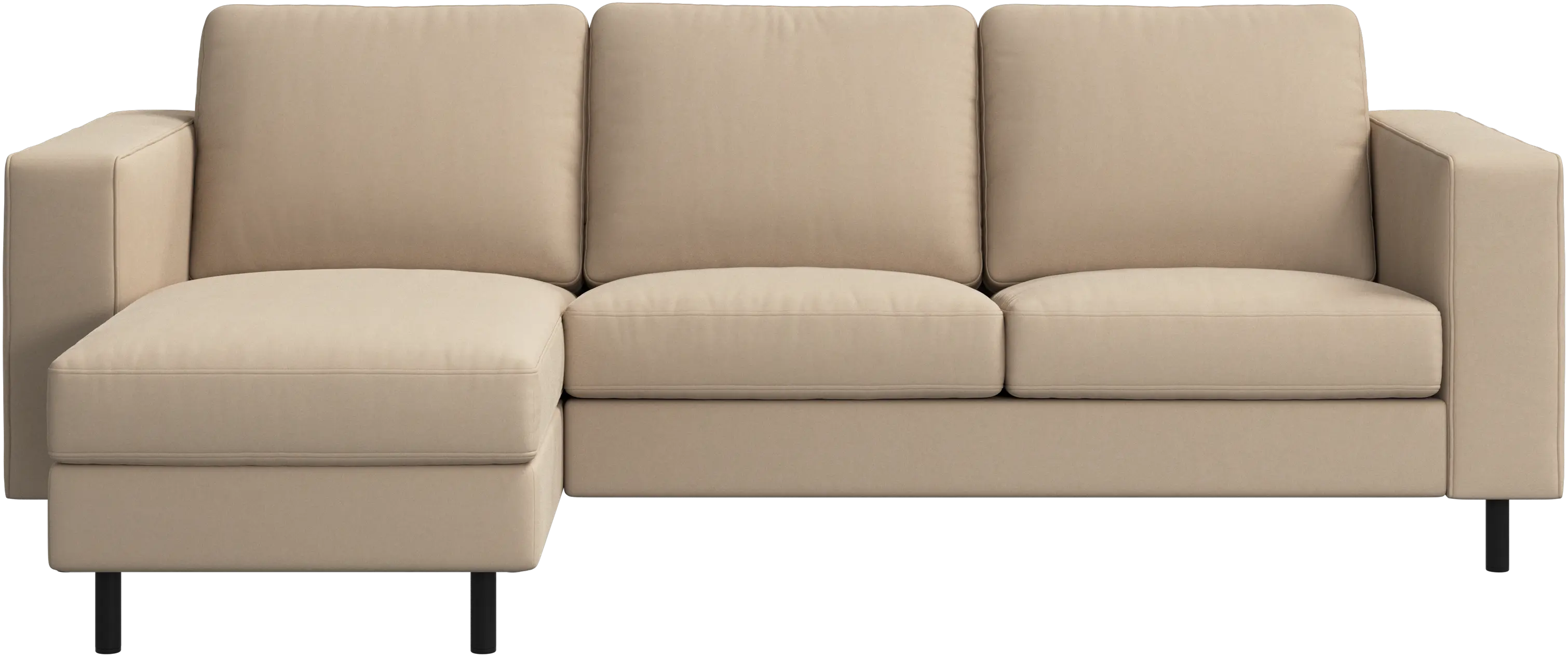 Indivi sofa with chaise longue left