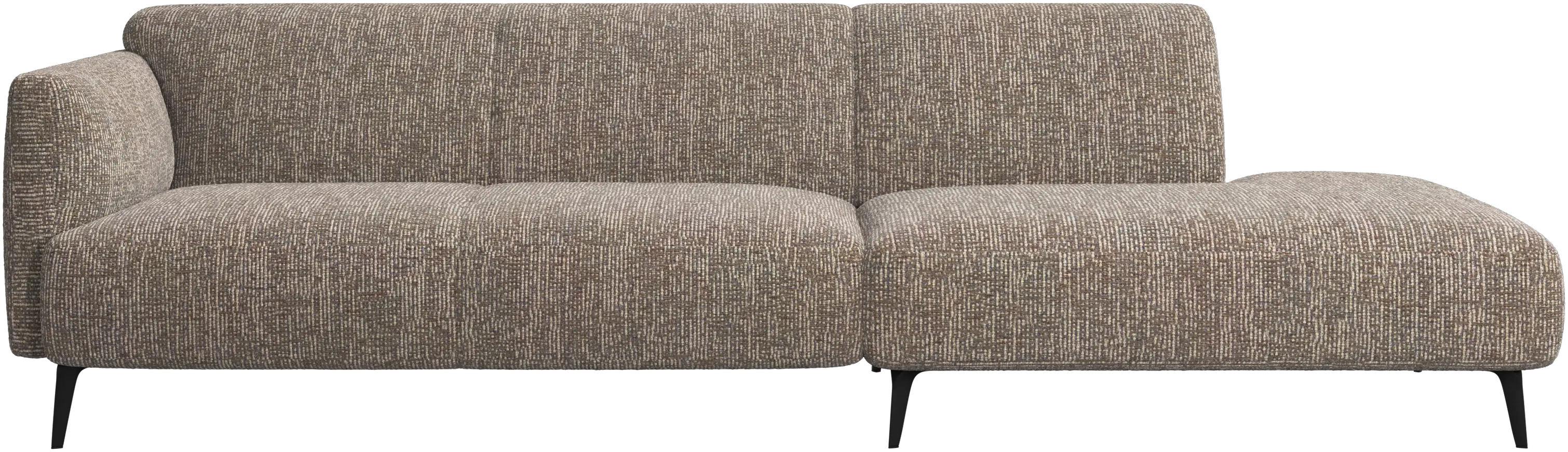 Modena sofa with lounging unit