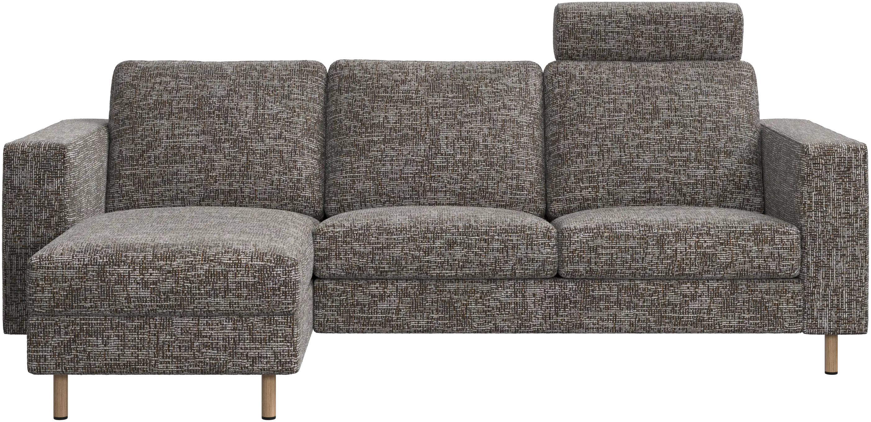 Indivi sofa with chaise longue left