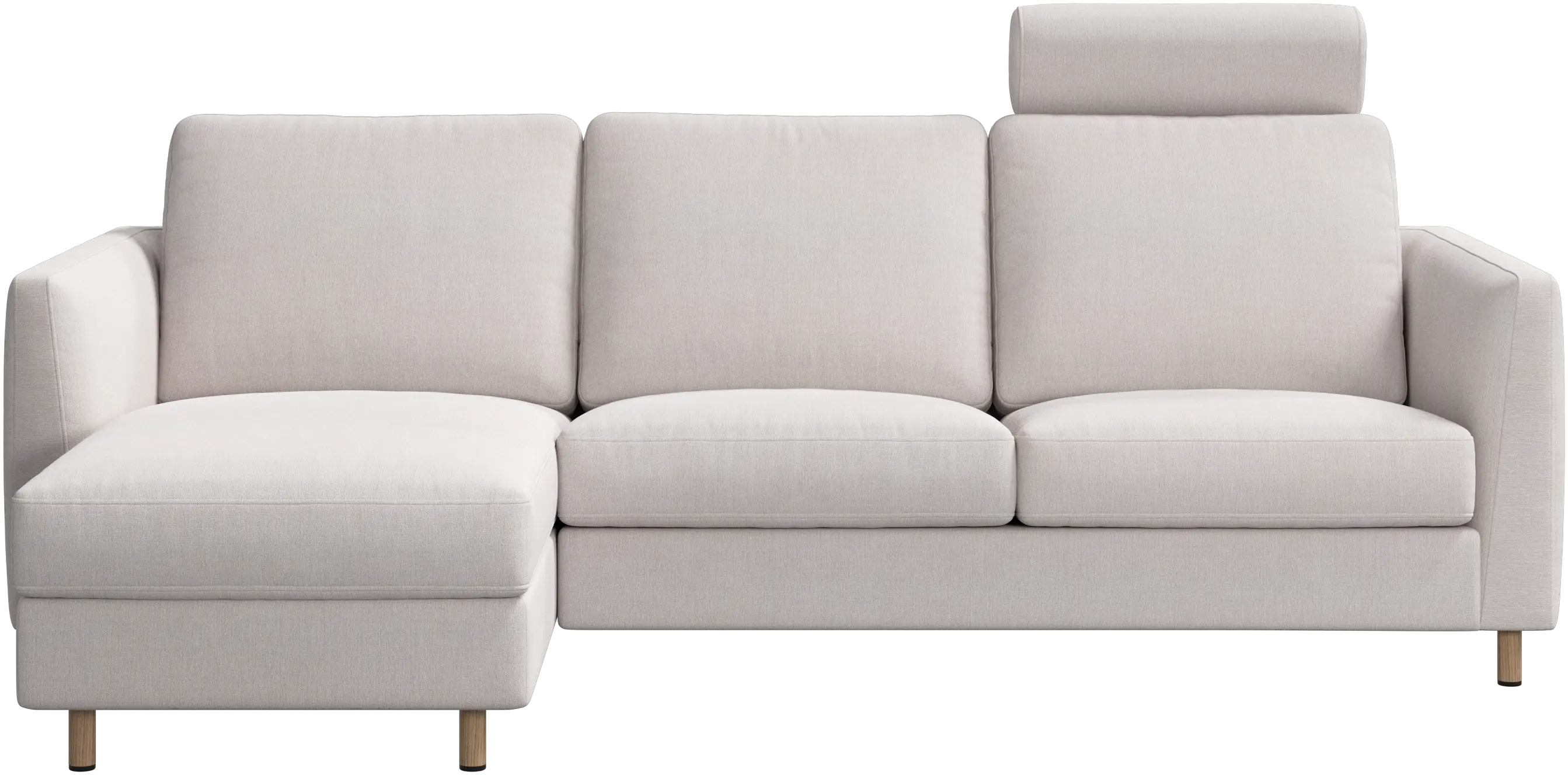 Indivi sofa with chaise longue left