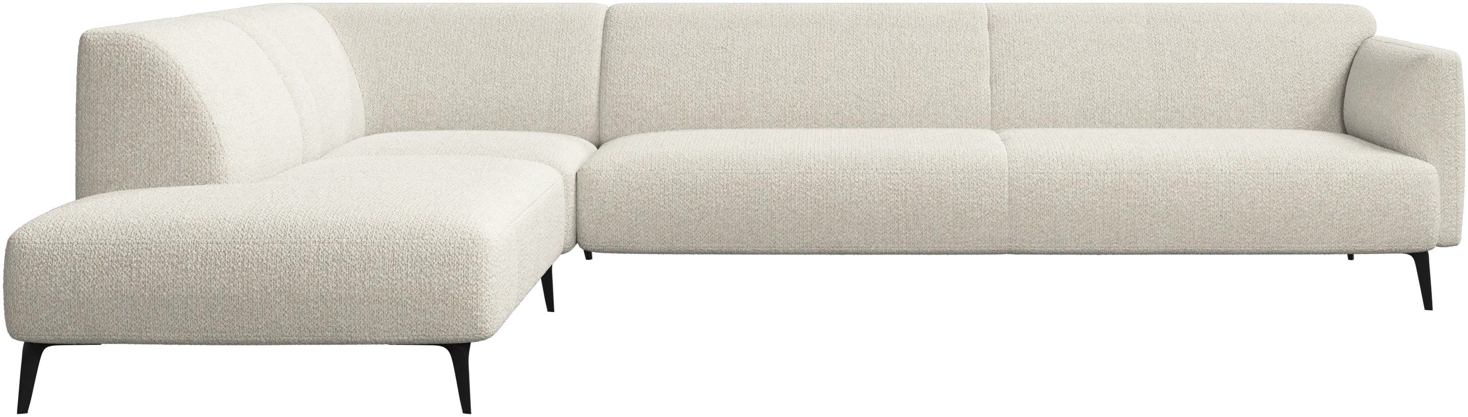 Modena corner sofa with lounging unit