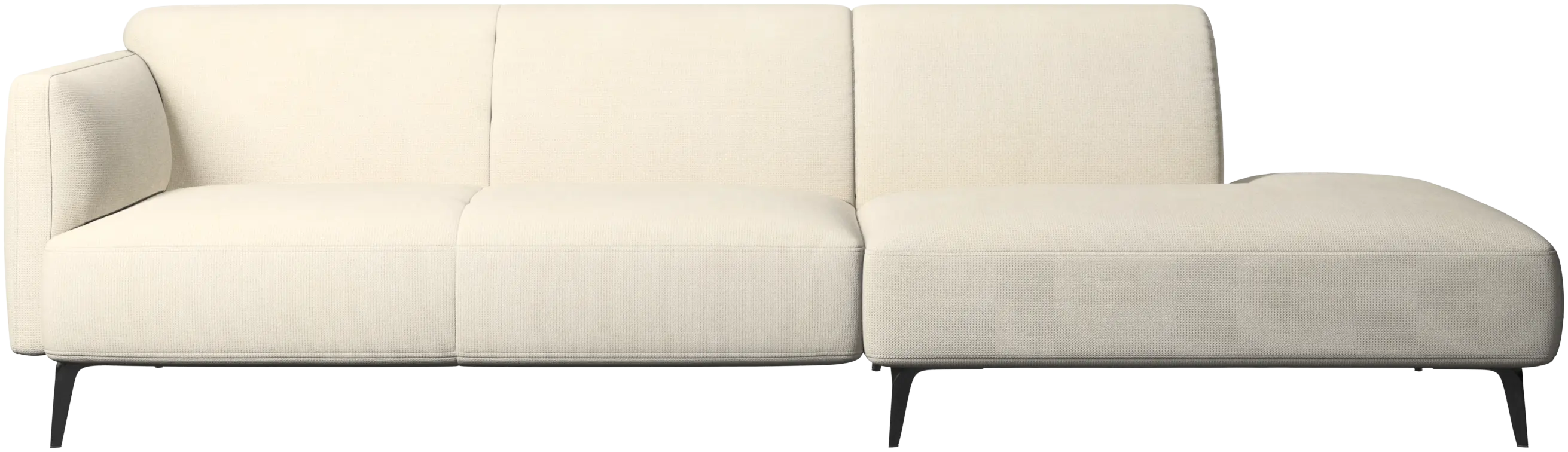 Modena sofa with lounging unit