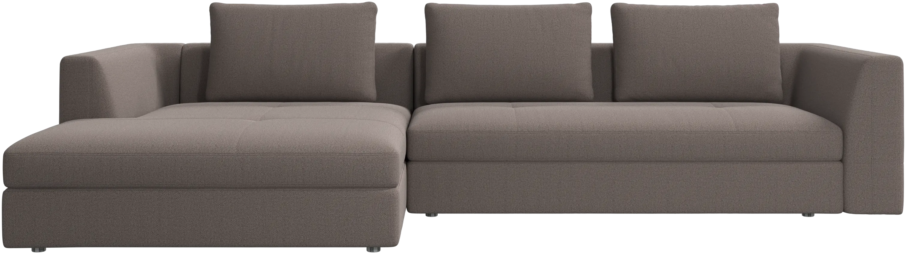 Bergamo sofa with resting unit