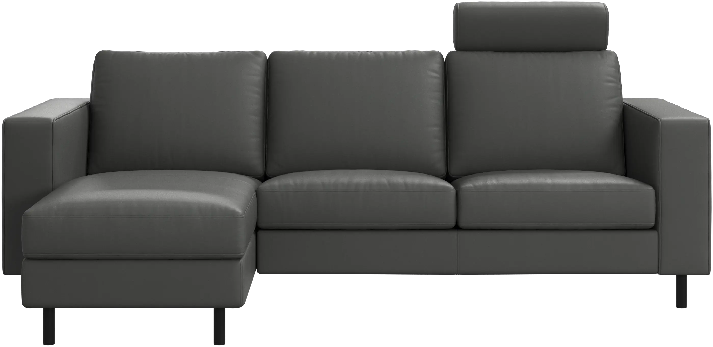 Indivi sofa with chaise longue left