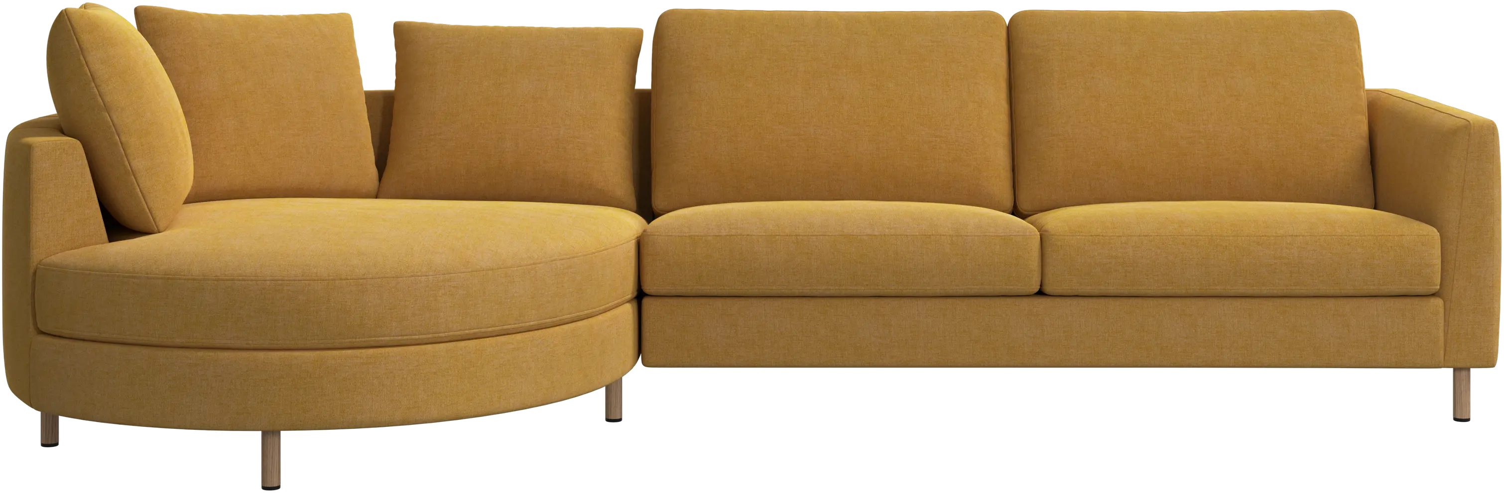 Indivi sofa with chaise longue left