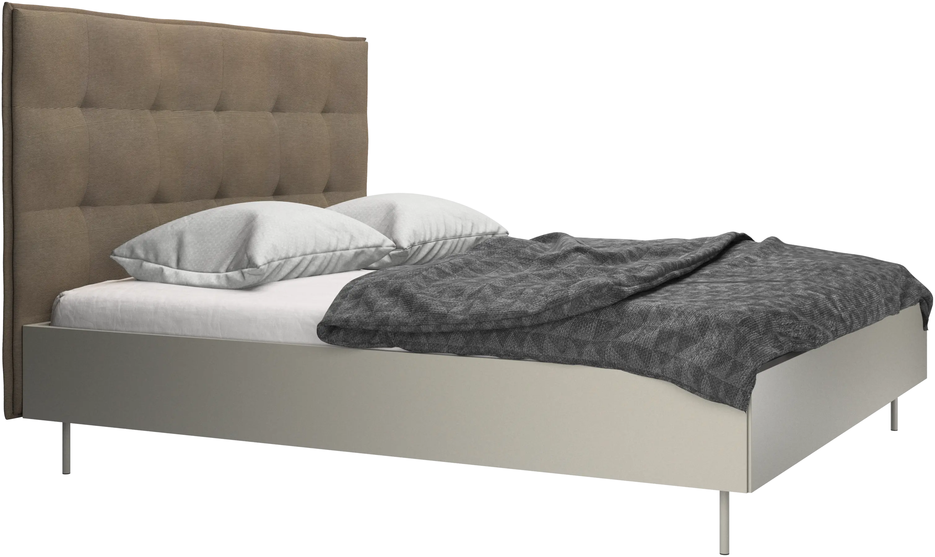 Lugano bed, excl. mattress