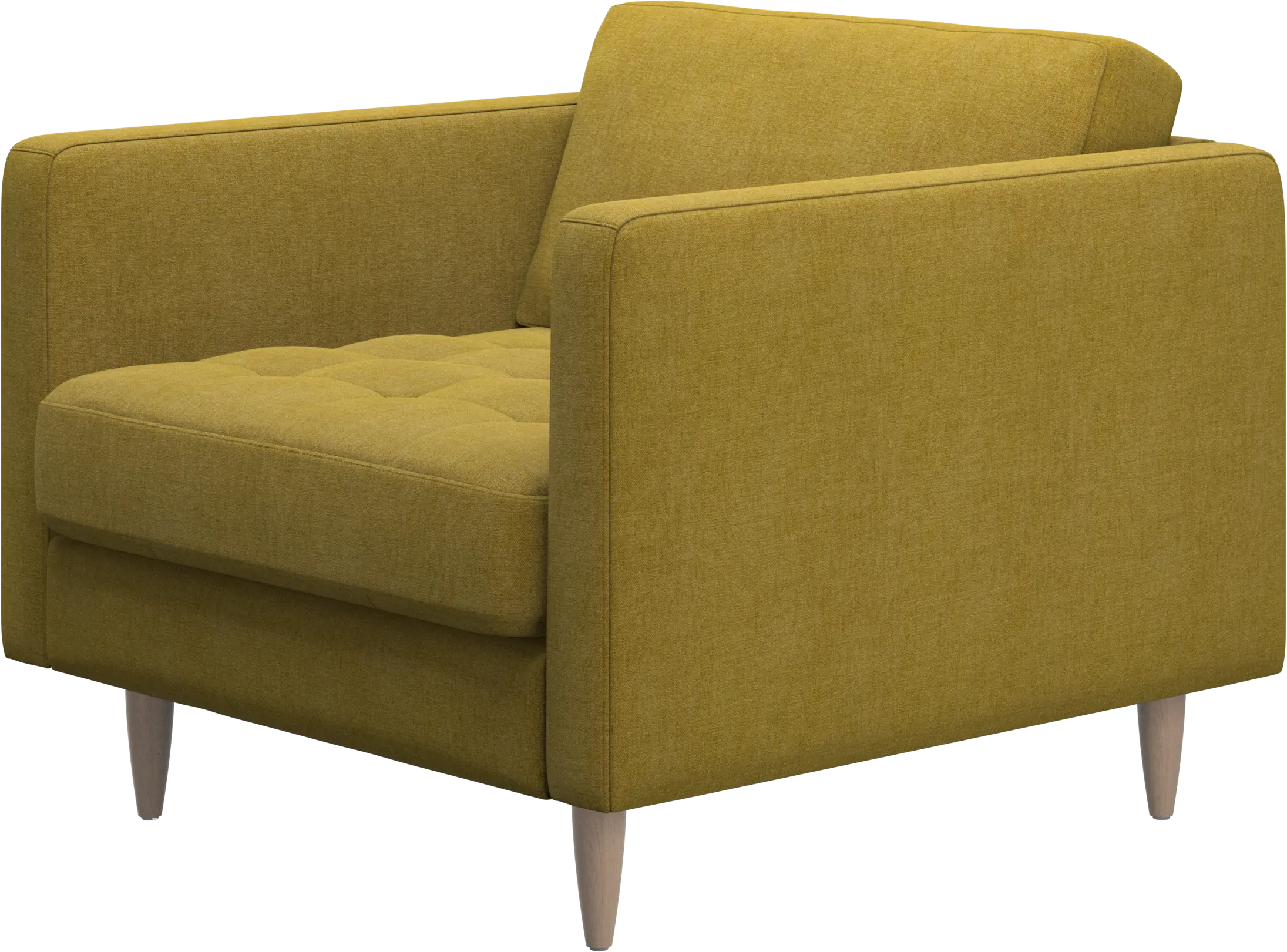 Osaka chair, tufted seat