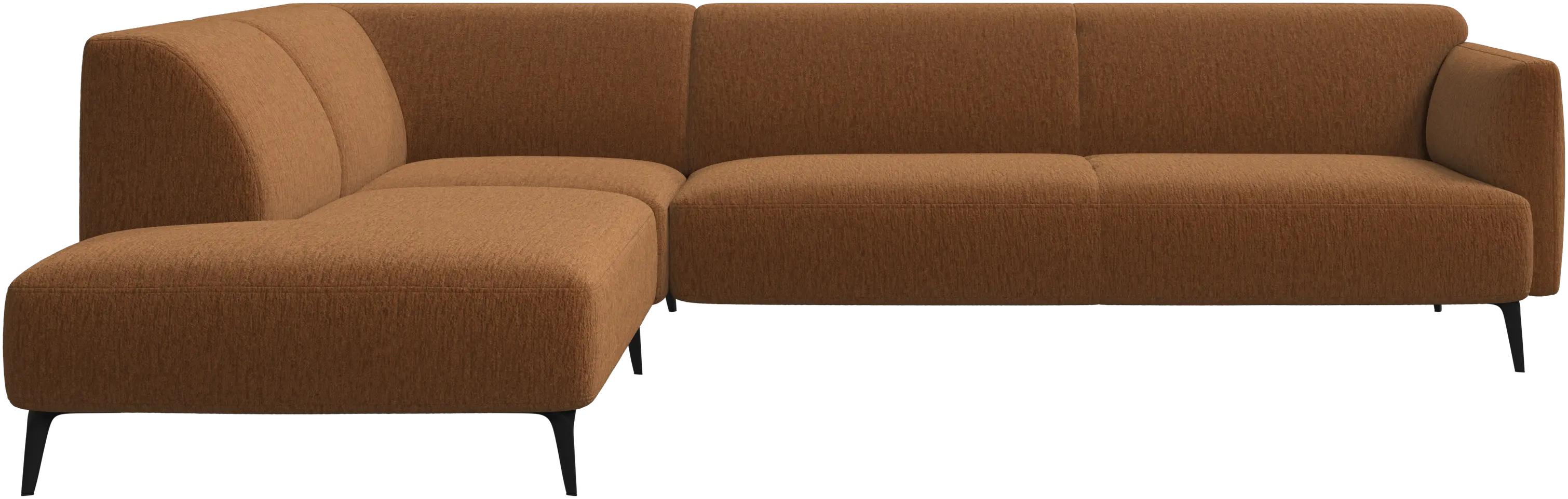 Modena corner sofa with lounging unit