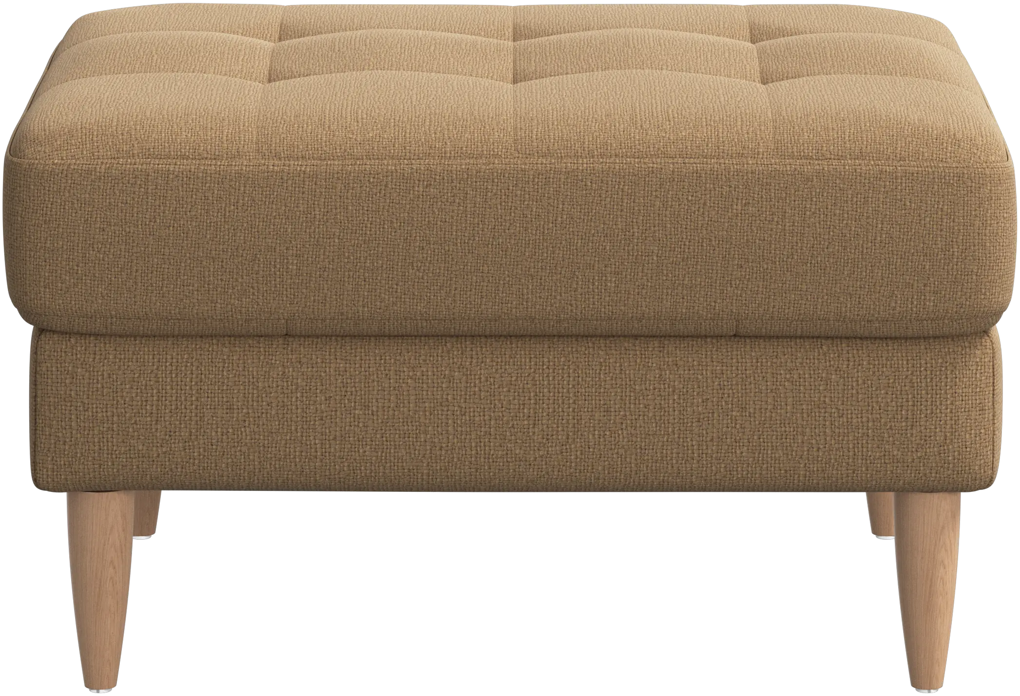 Osaka footstool, tufted seat