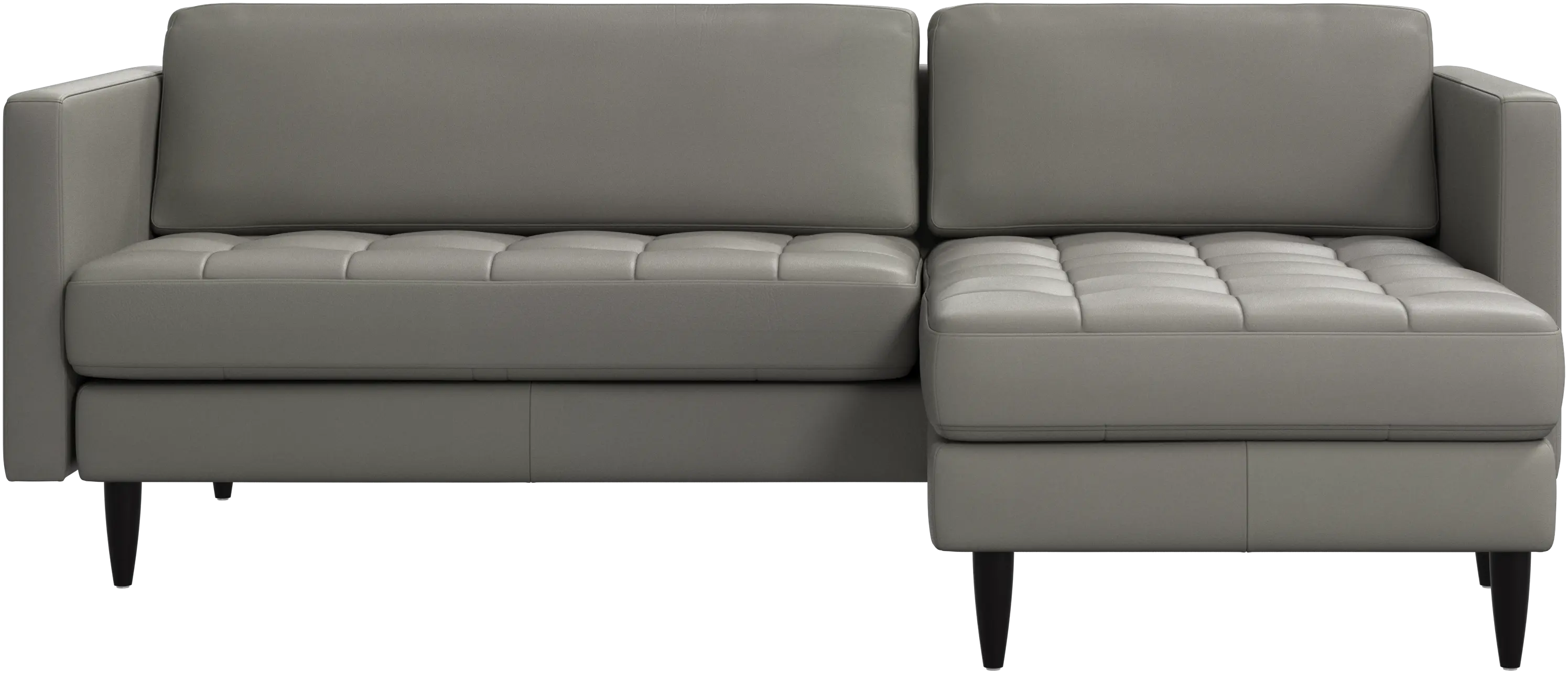 Osaka sofa with resting unit, tufted seat