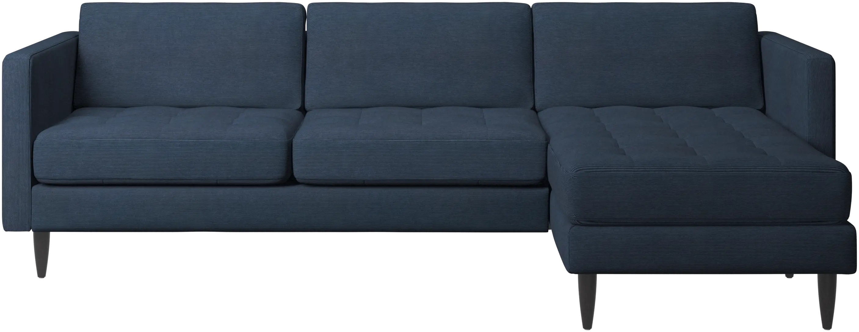 Osaka sofa with resting unit, tufted seat