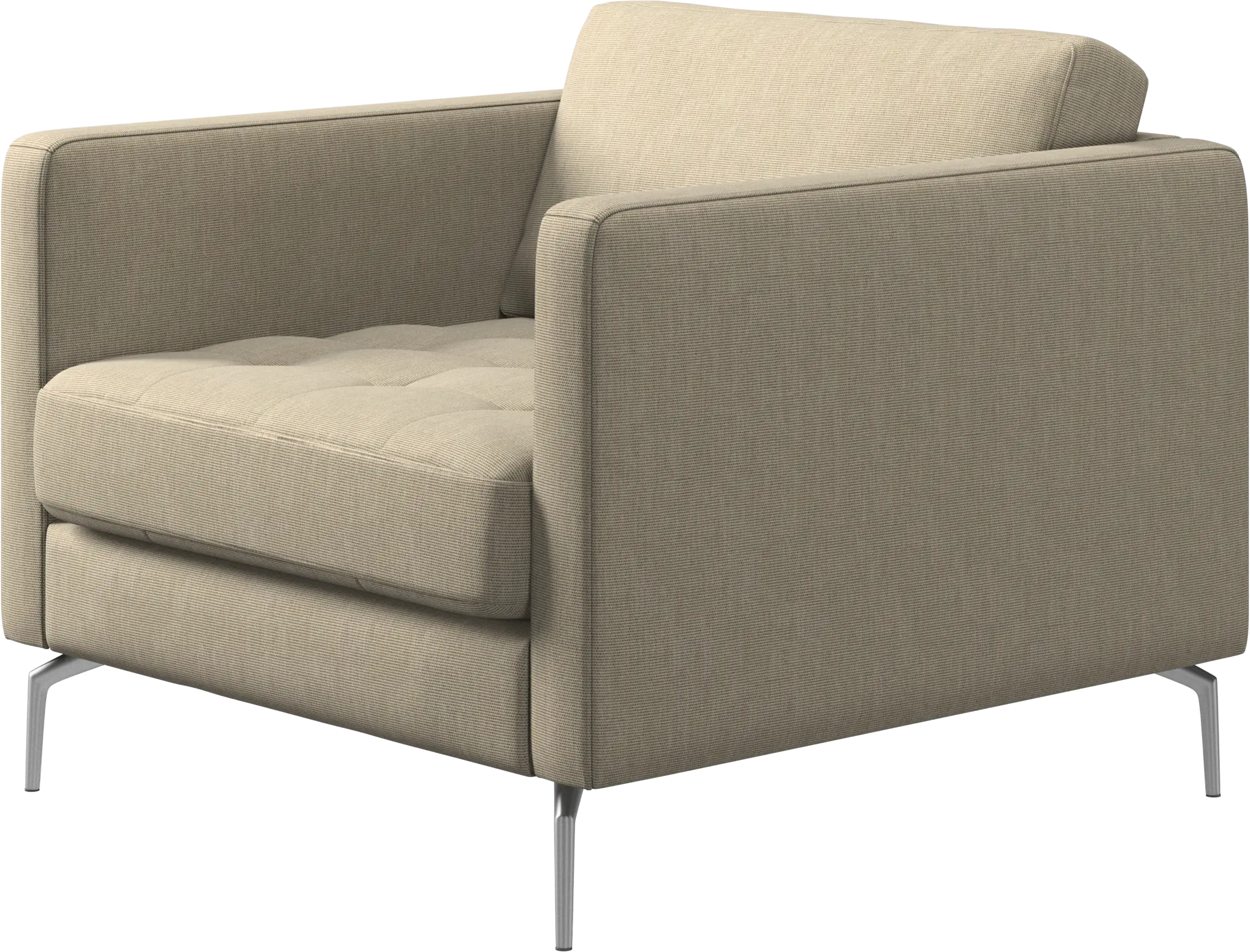 Osaka chair, tufted seat
