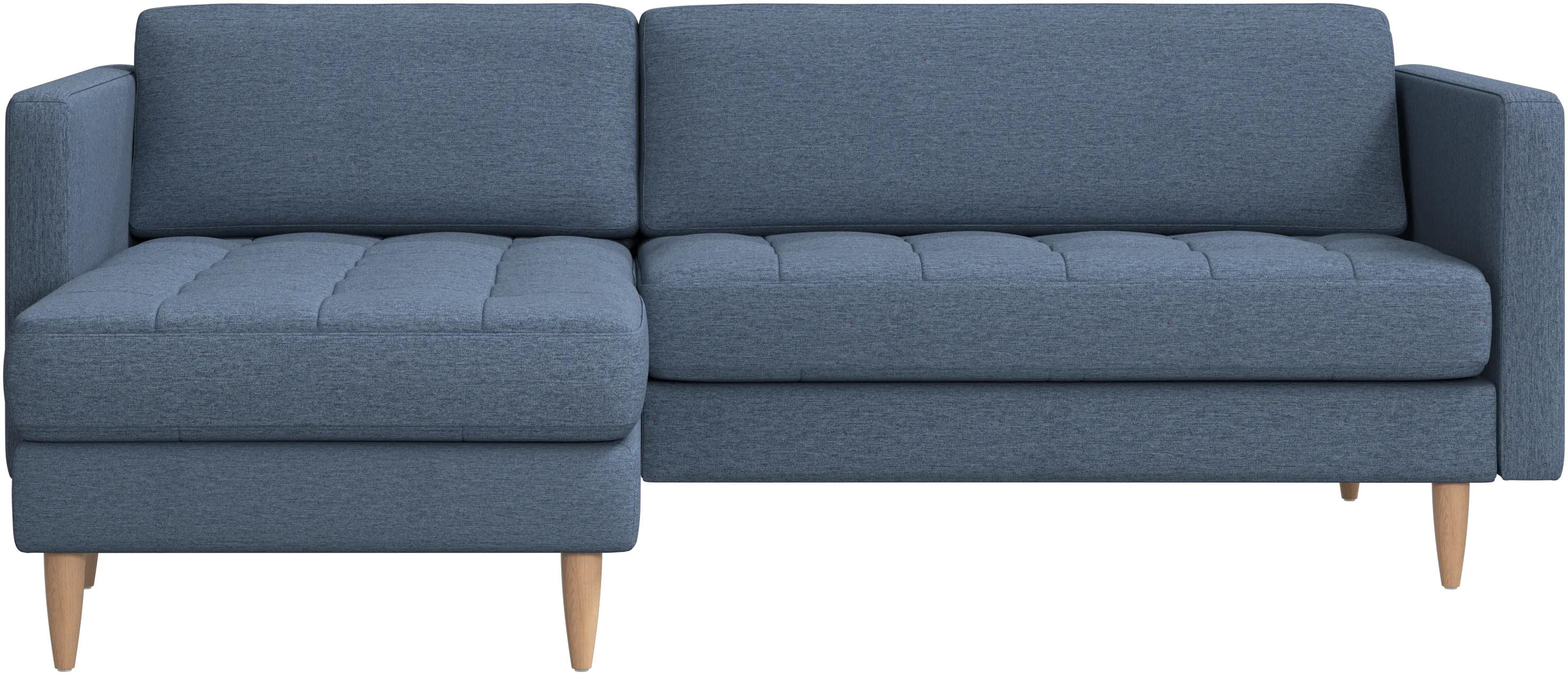 Osaka sofa with resting unit, tufted seat