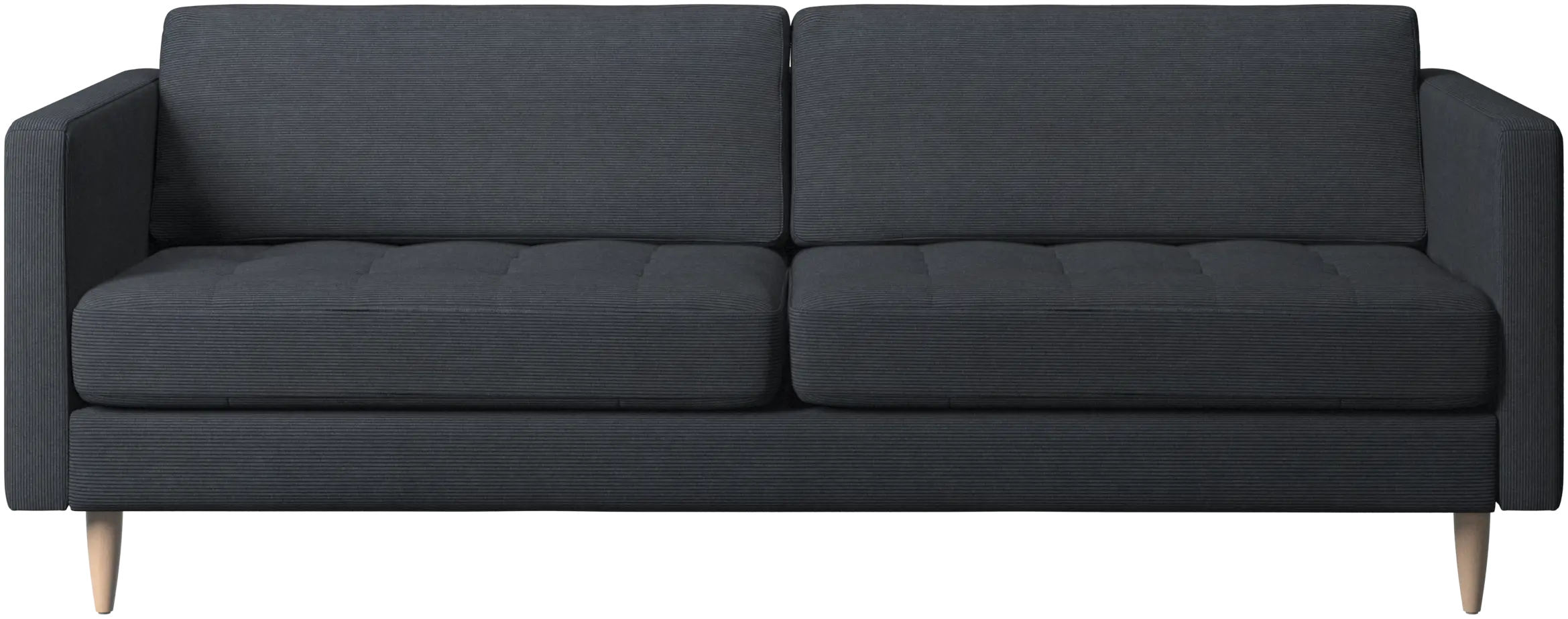 Canapé Osaka, assise capitonnée