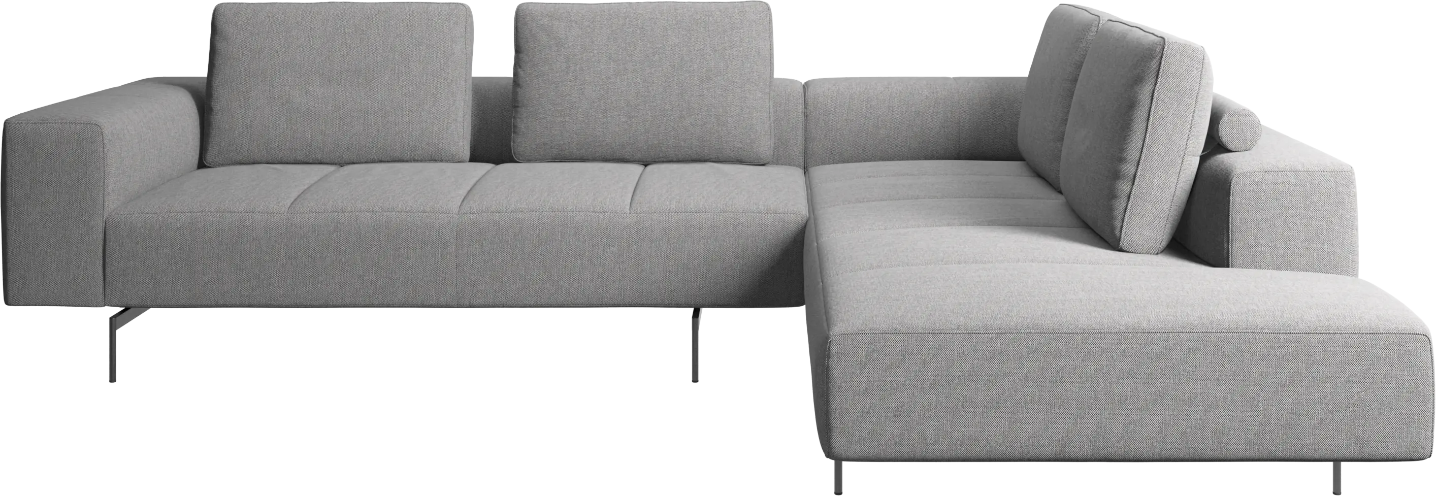 Amsterdam corner sofa with lounging unit