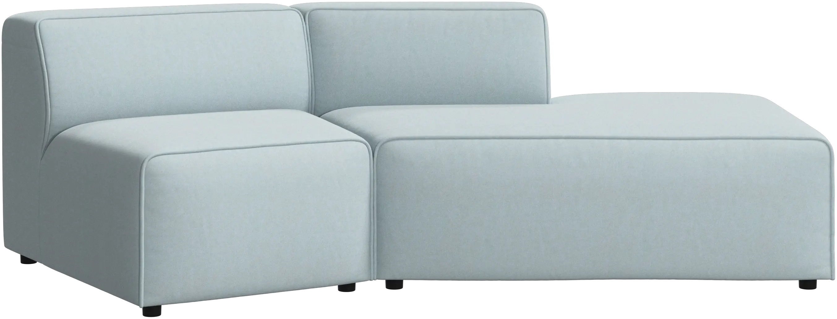 Carmo open end sofa, angled, right