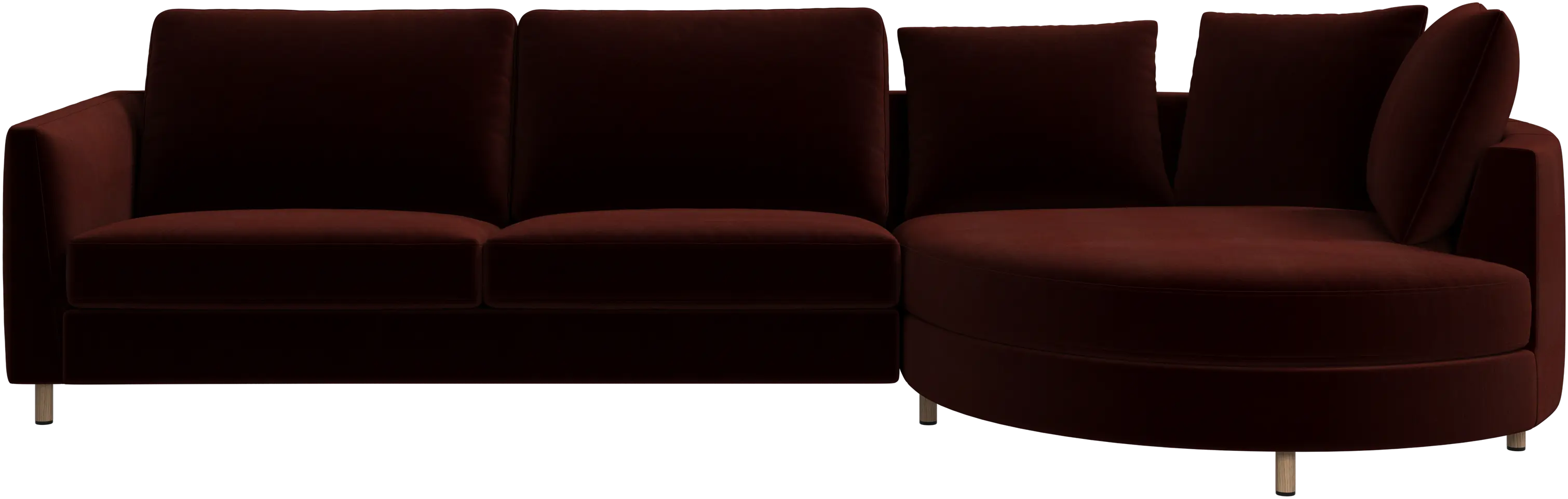 Indivi sofa with chaise longue right