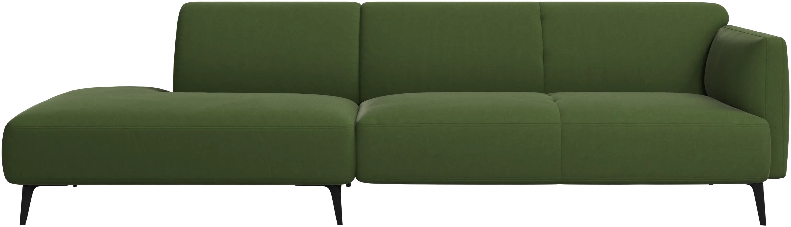 Modena sofa with lounging unit