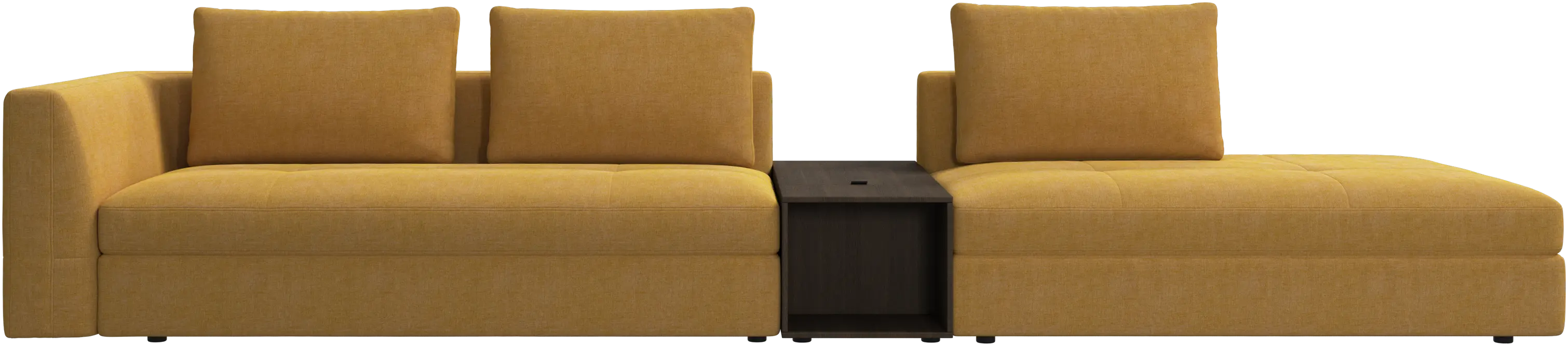 Bergamo 3 seater lounge sofa with storage