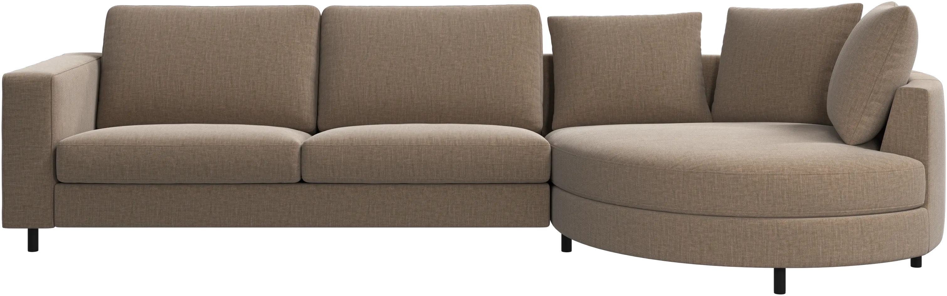 Indivi sofa with chaise longue right