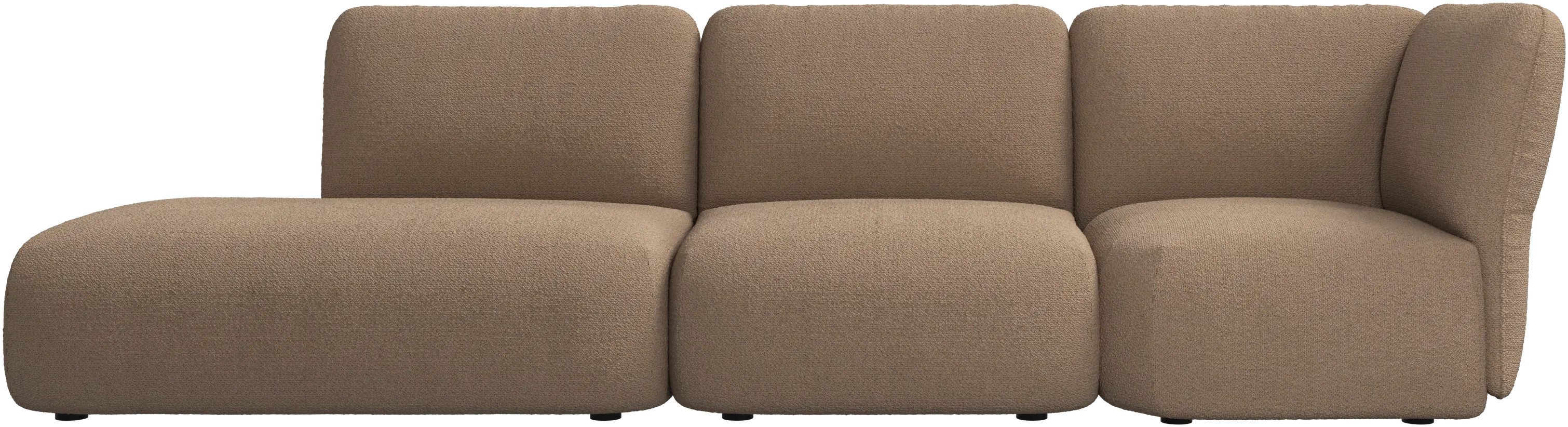 Paraggi sofa with lounging unit right