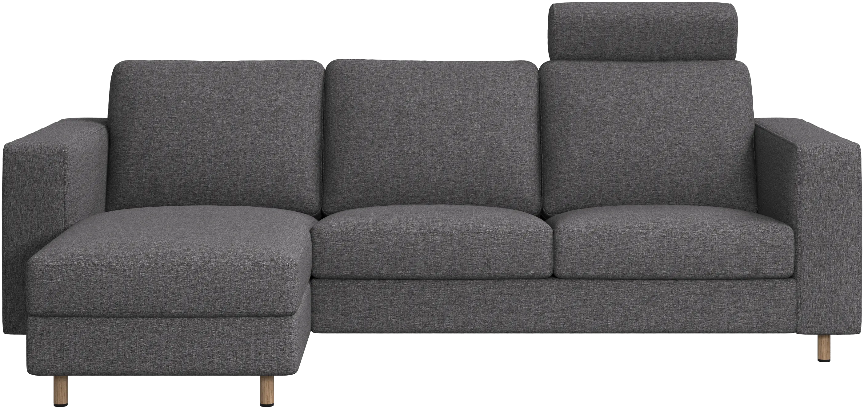 Indivi sofa with chaise longue left