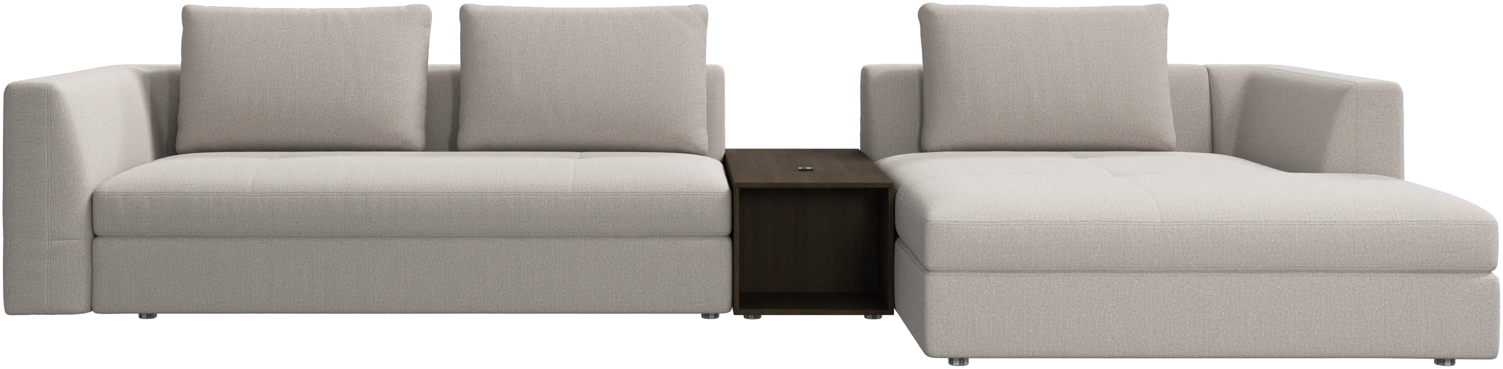 Bergamo Chaiselongue mit Stauraum