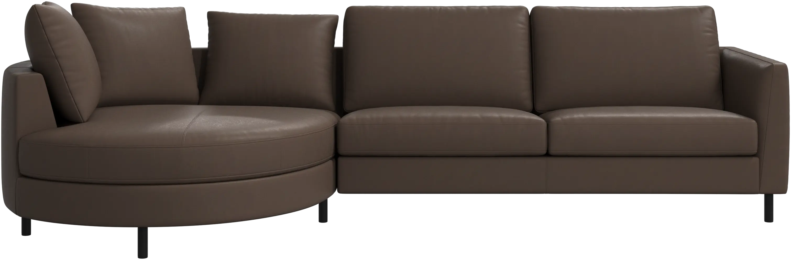 Indivi sofa with chaise longue left