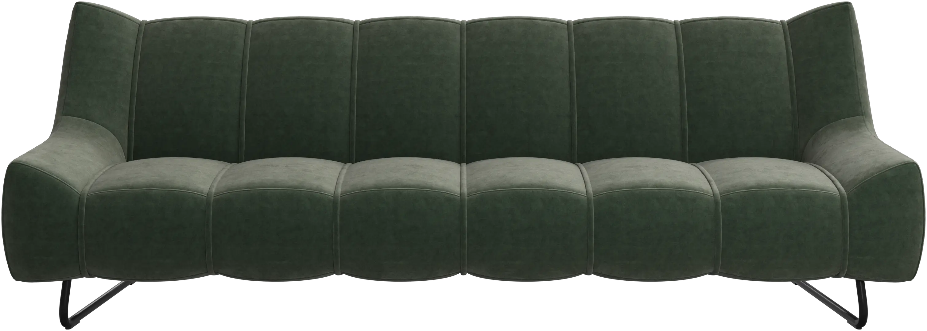 Canapé 3 places Nawabari, pied bas