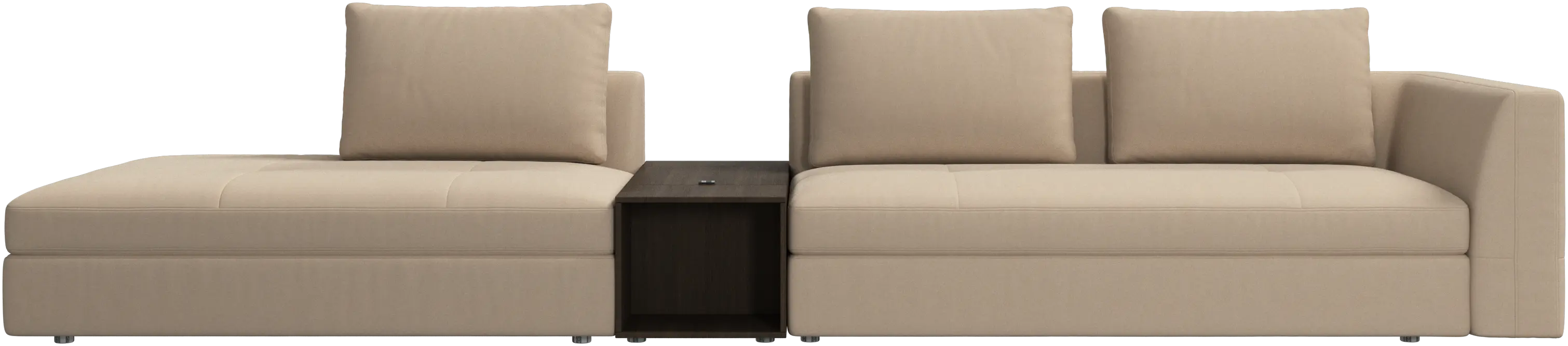 Bergamo 3 seater lounge sofa with storage