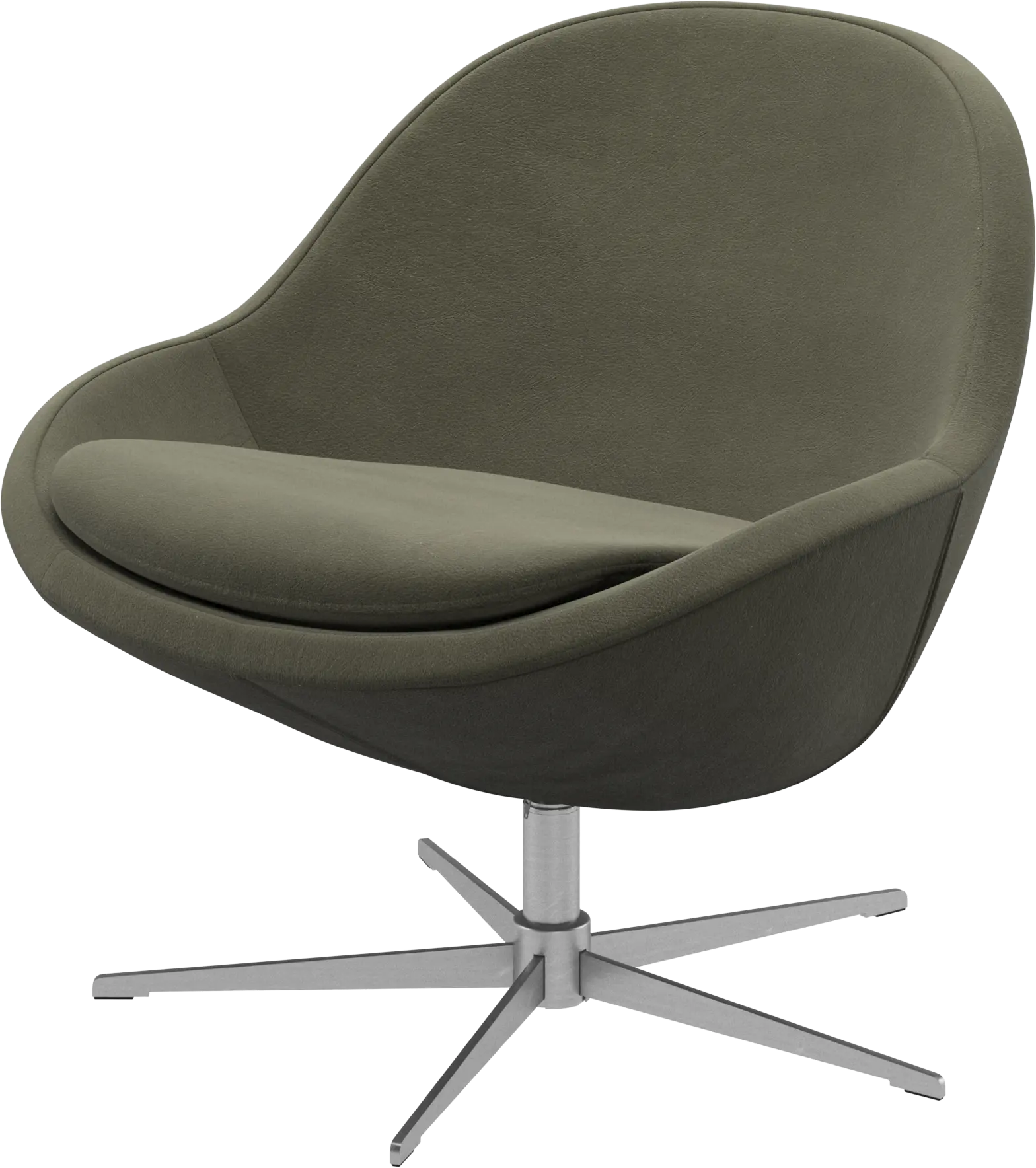 Veneto armchair with swivel function