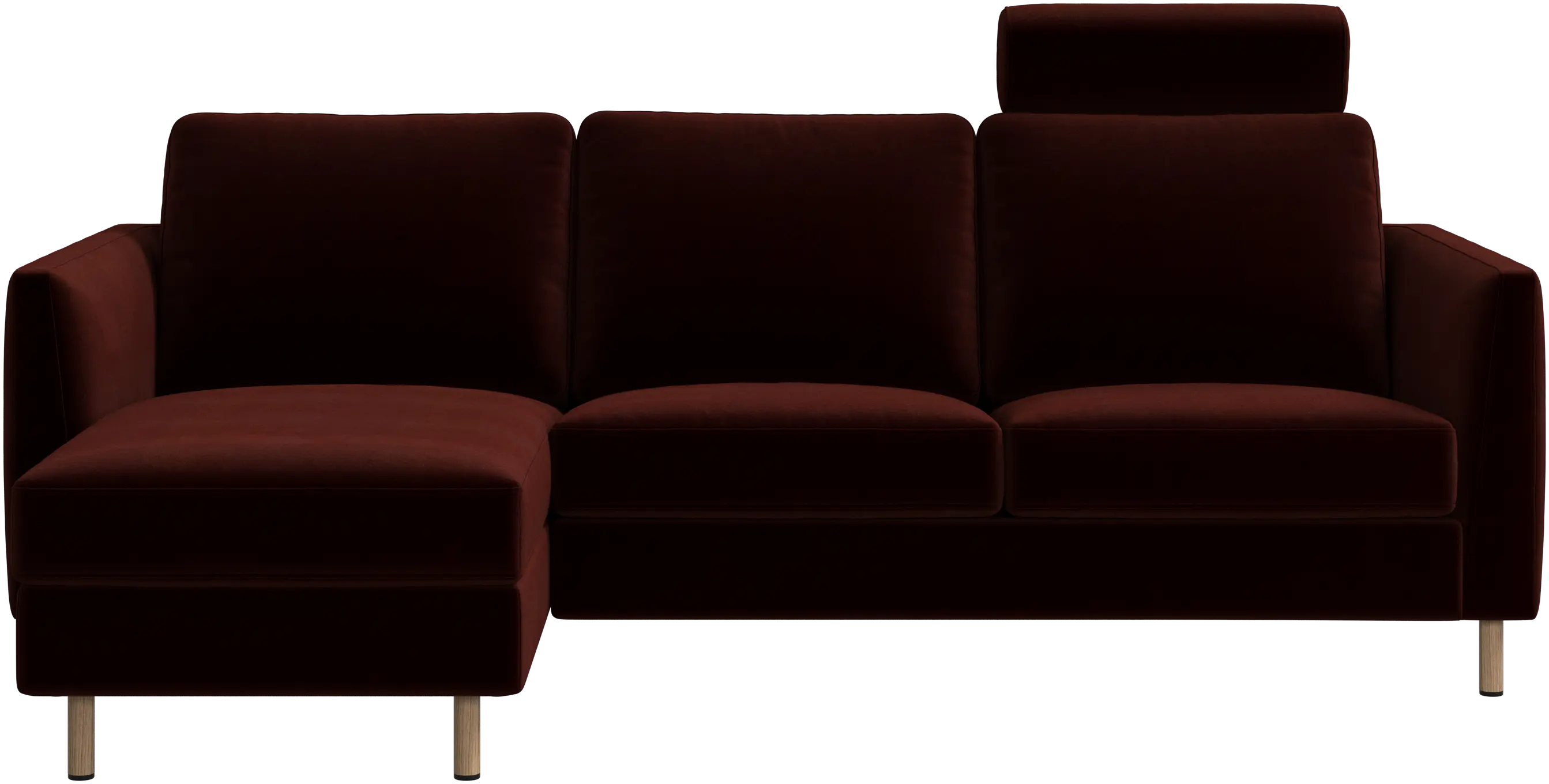 Indivi sofa with chaise longue left