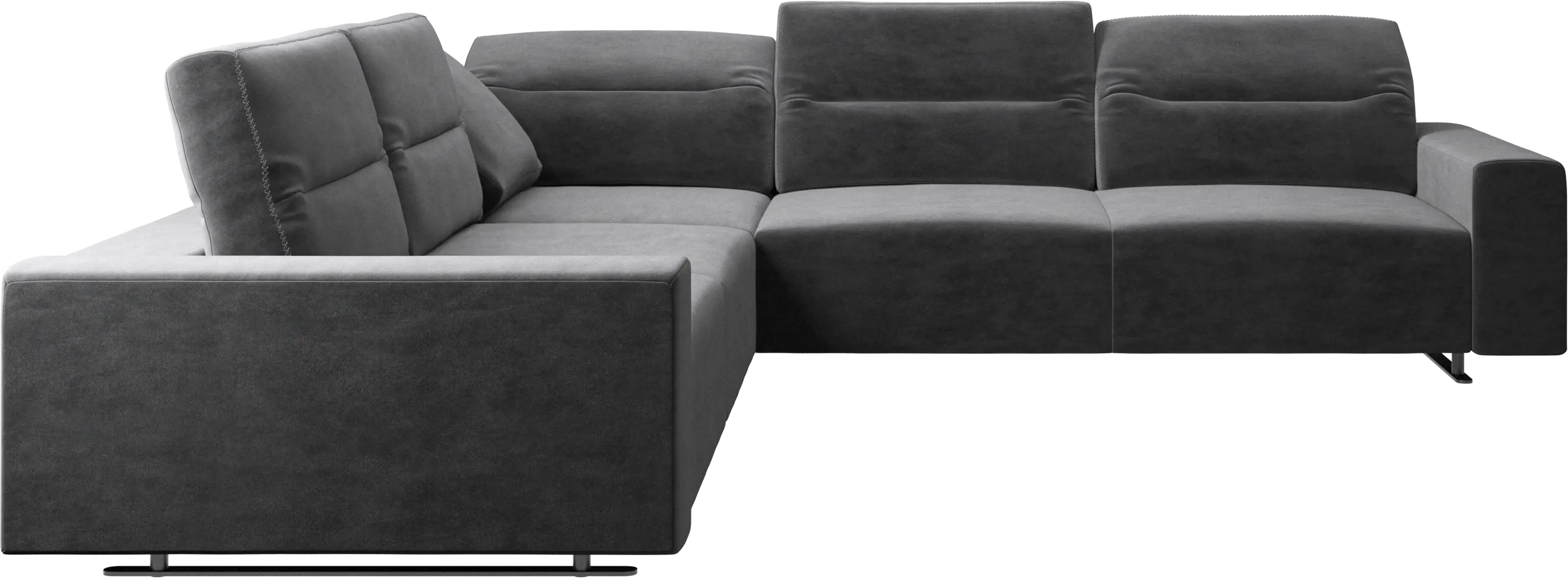 Hampton corner sofa with adjustable back