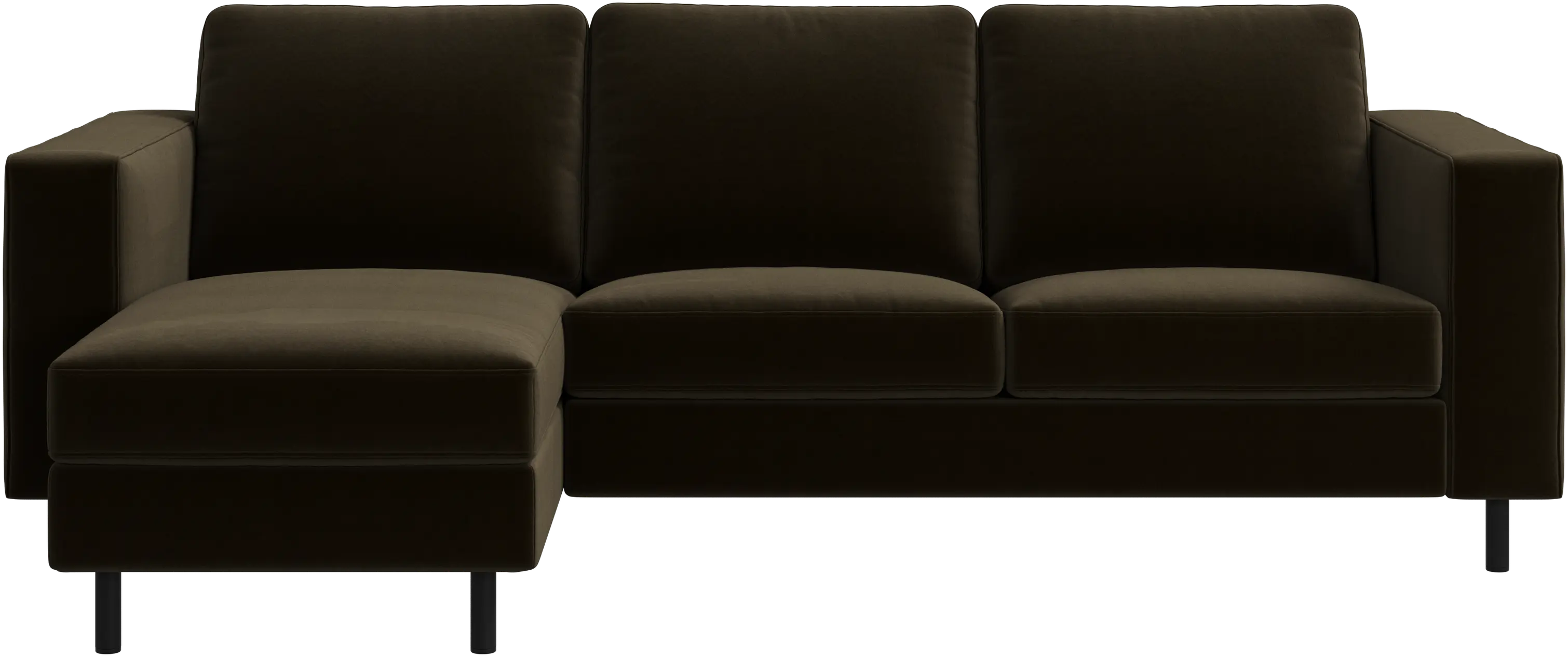 Indivi sofa with chaise longue left