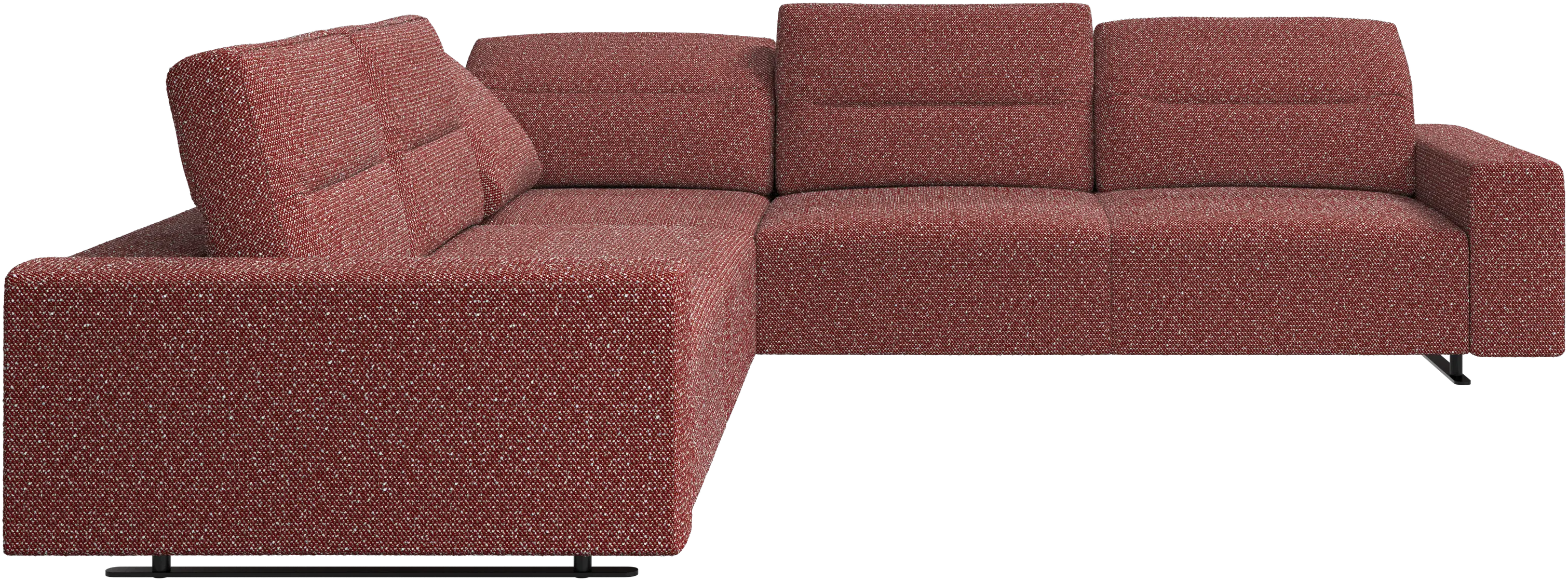 Hampton corner sofa with adjustable back