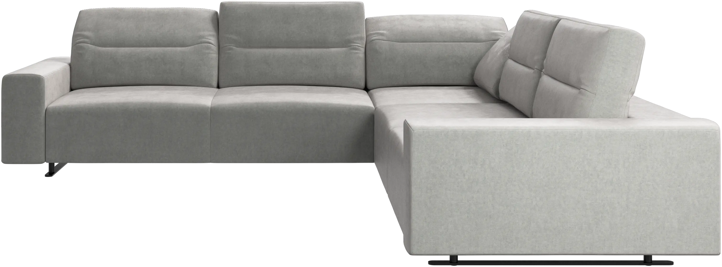 Hampton corner sofa with adjustable back