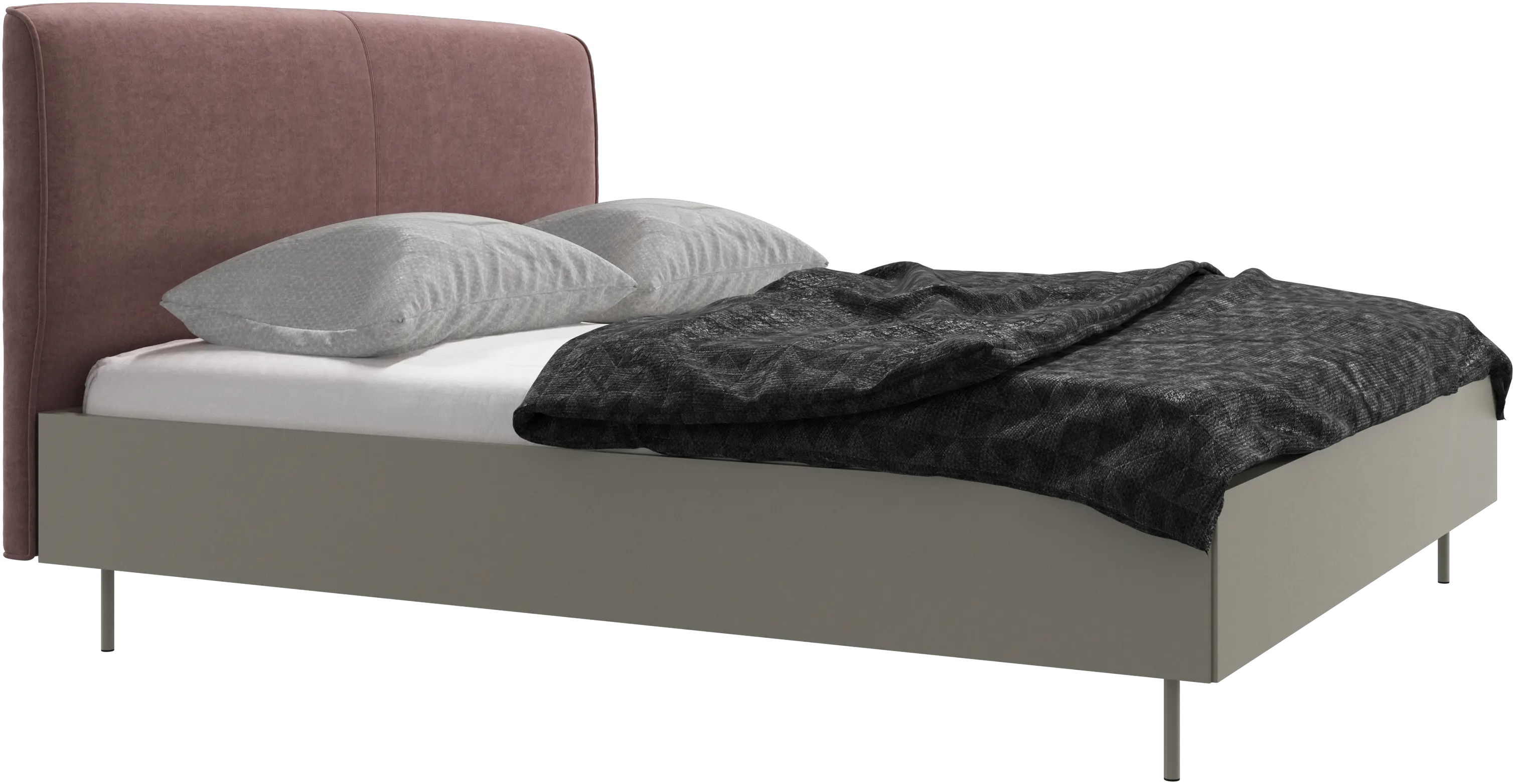 Houston, With headboard, legs