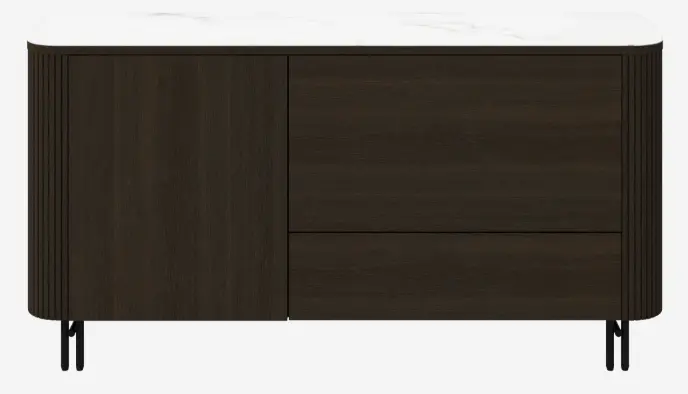 Santiago バーセクション付きサイドボード