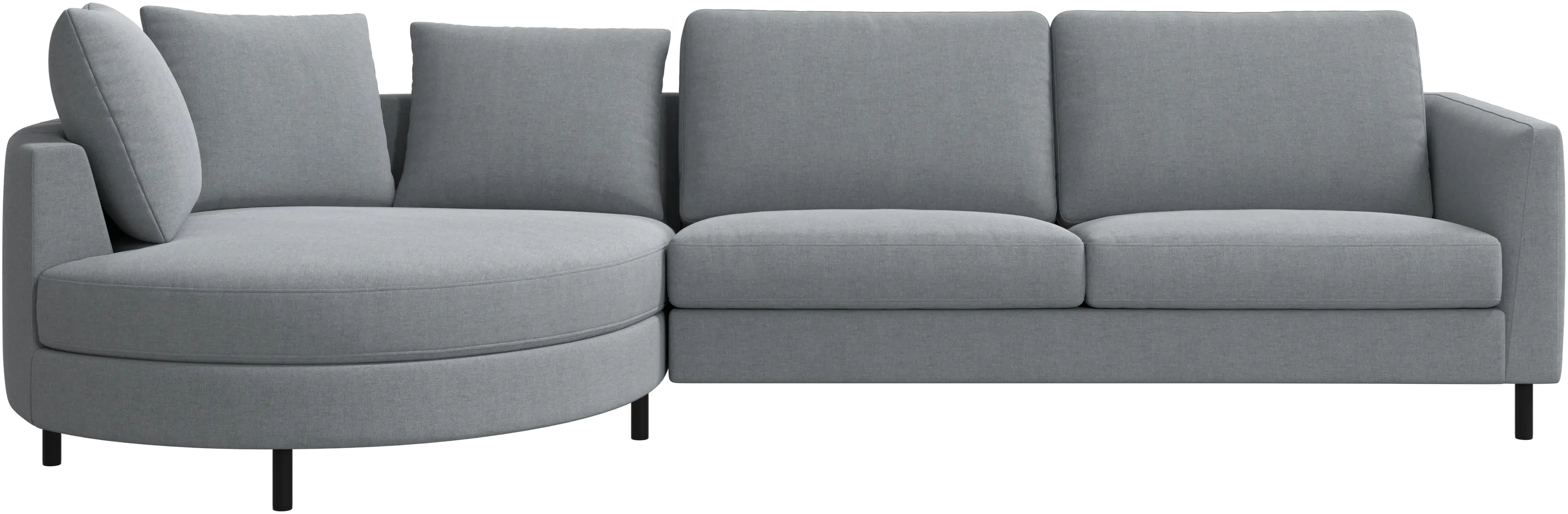 Indivi sofa with chaise longue left