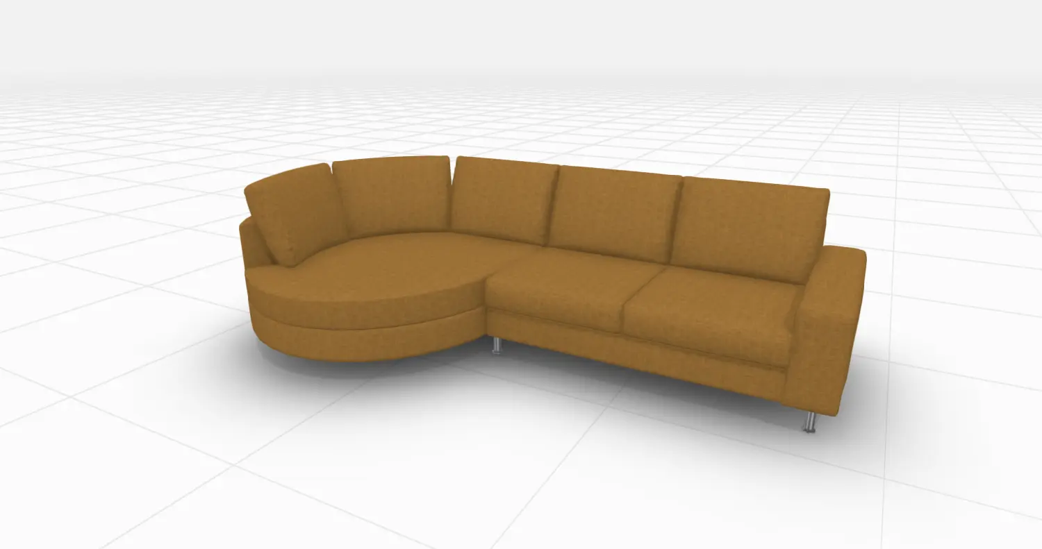 Sofas I.D.V. ソファ、カウチソファ付き（左）