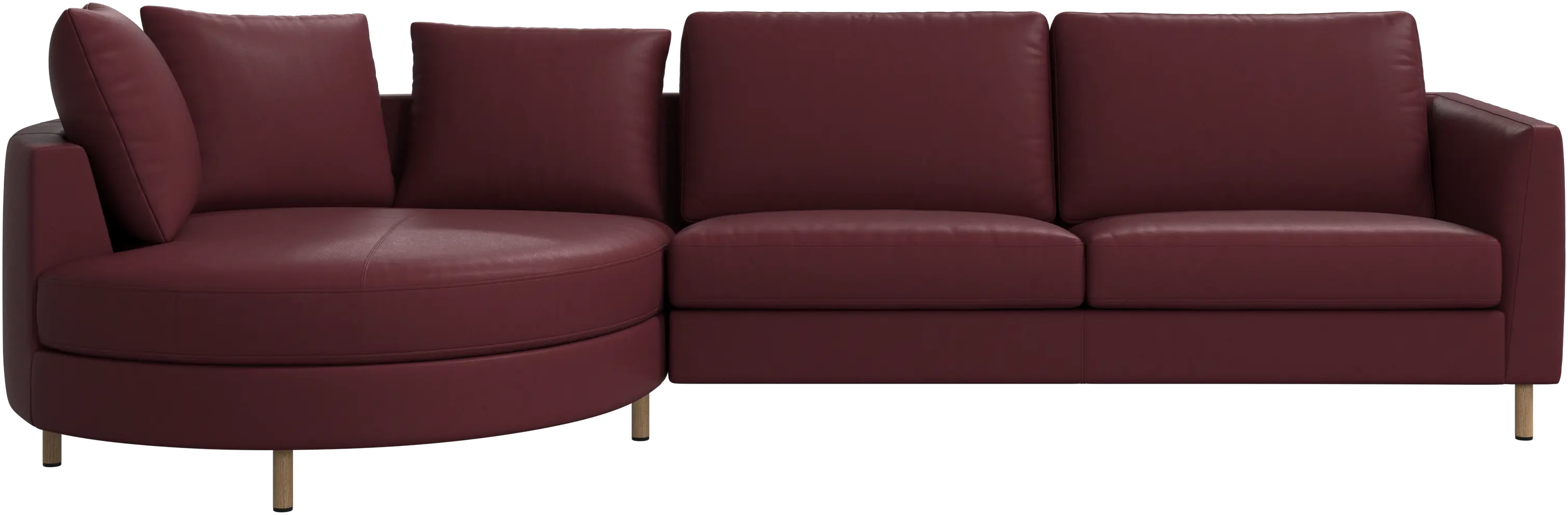 Indivi sofa with chaise longue left