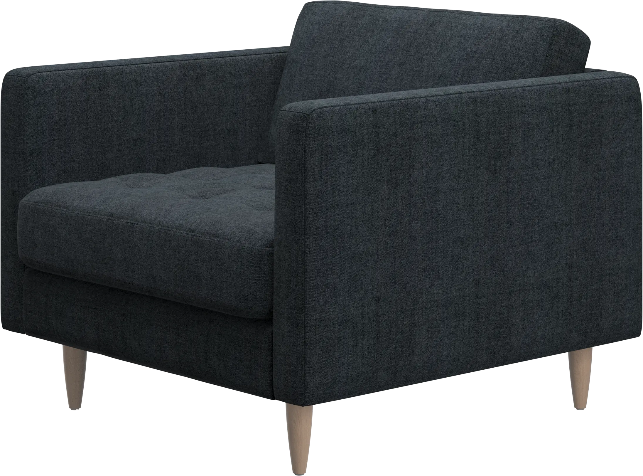 Osaka chair, tufted seat