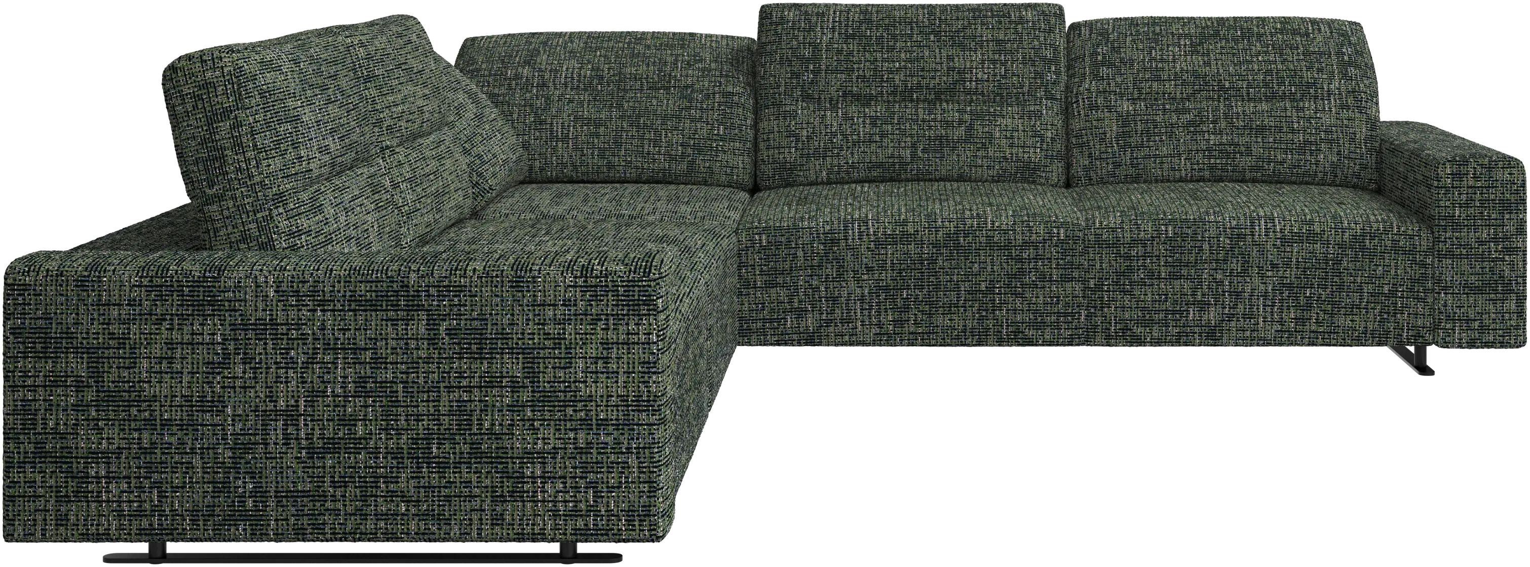 Hampton corner sofa with adjustable back