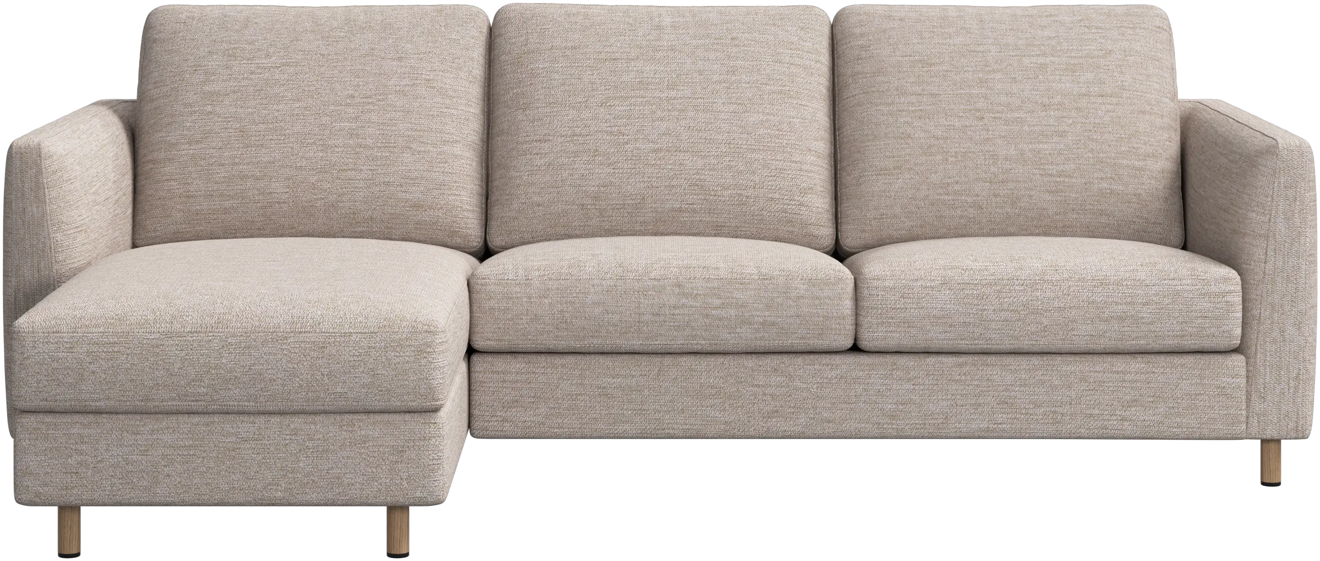 Indivi sofa with chaise longue left