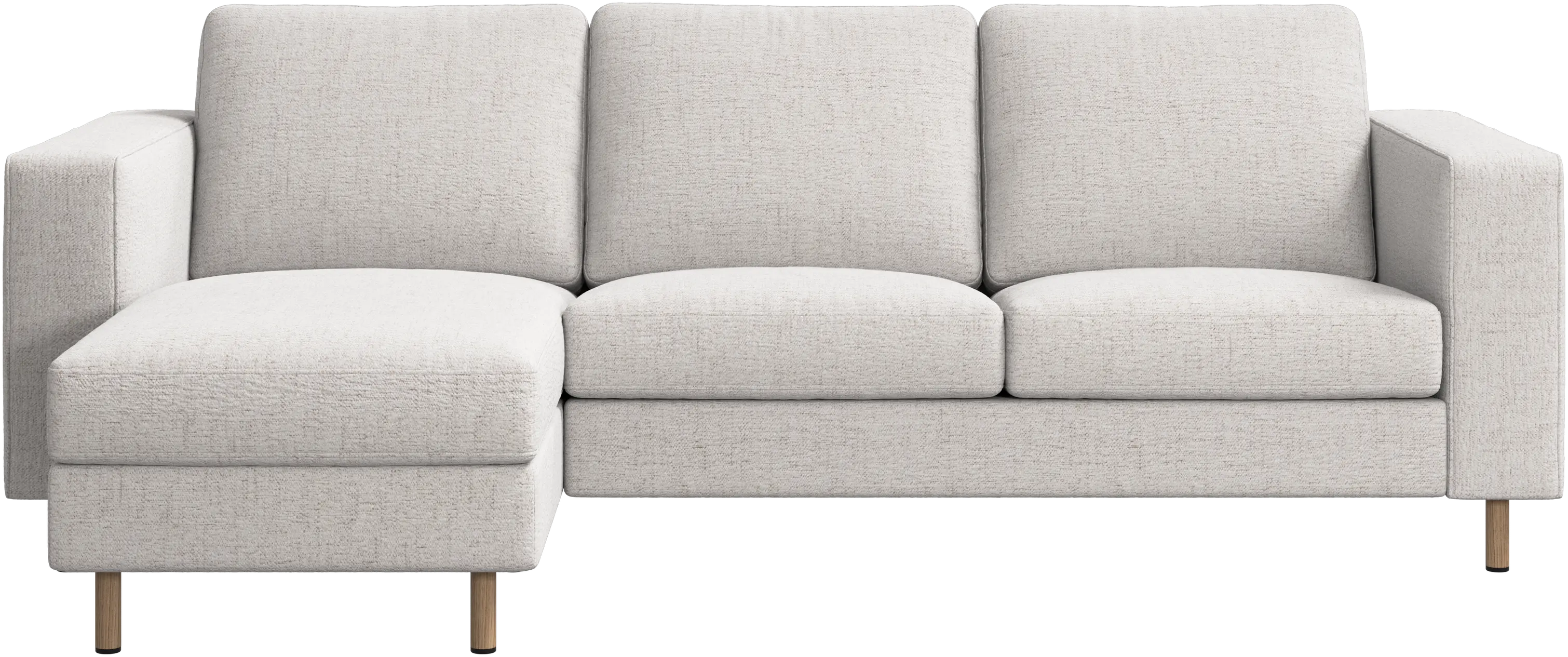 Indivi sofa with chaise longue left