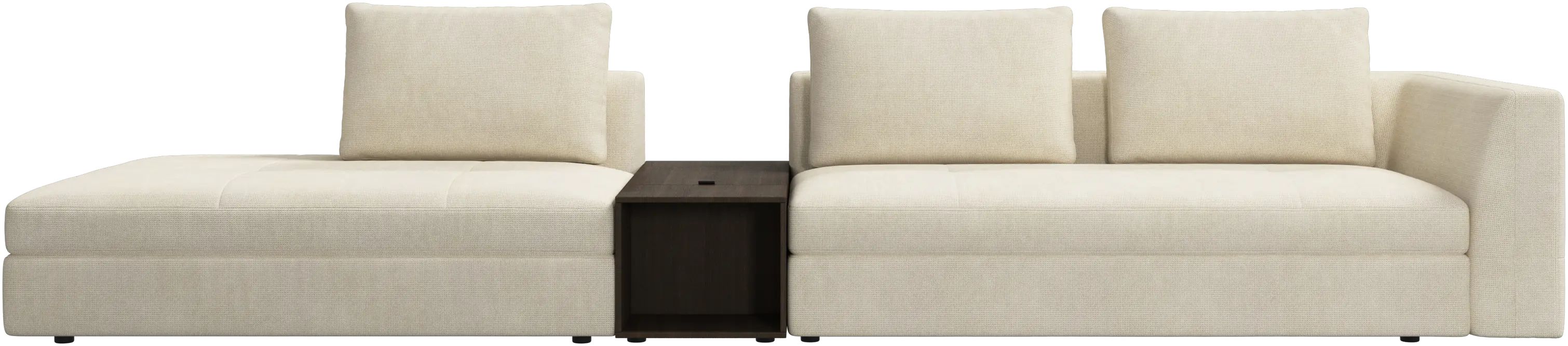 Bergamo 3 seater lounge sofa with storage